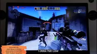 Asus M415D AMD Ryzen 3-3250U, 8GB DDR4, 512GB SSD, AMD Radeon Graphics, CS GO