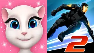 My Talking Angela vs Vector 2