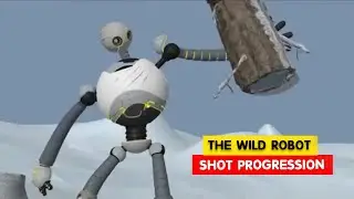 The Wild Robot | Brightbill Shot Progression | Animation Breakdowns | 3D Animation Internships