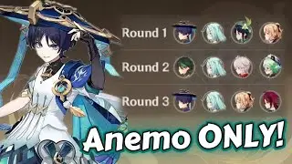 Anemo Supremacy! Day-1 Perilous Expedition (MAX Dire Difficulty) - Genshin Impact