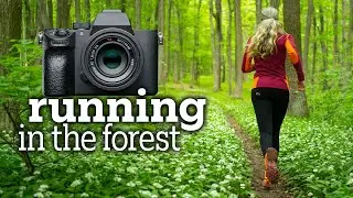 Photography vlog Episode II Running in the Forest comparison basic vs advanced equipment