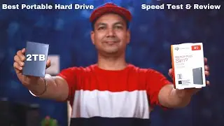 Seagate Backup Plus Slim 2 TB External Hard Drive Unboxing and Review  II Seagate Portable HDD
