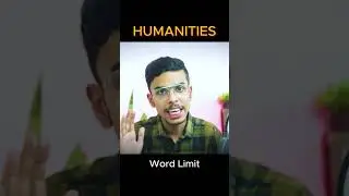 Should Humanities Stream Students Follow Word Limit in Exams?