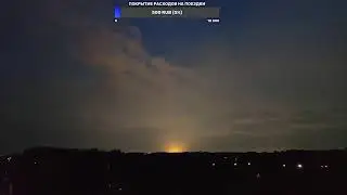Грозы на юге от Воейково (Ленинградская область)