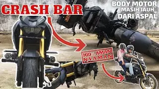 Di jamin aman nyaman. Crash bar, Frame Slider, Tubular Motor