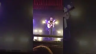 Danny Worsnop being silly (intro to Movin' On)
