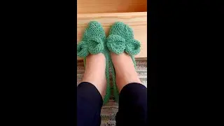 Making my Ballerina Socks on Addi knitting machine