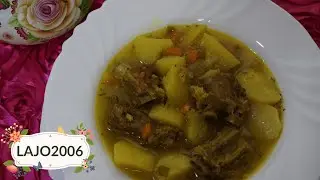 Guiso de Patatas con Costillas  🍲  LAJO2006