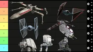 Ranking Every Star Wars Vehicle