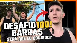 DESAFIO! 100 PUXADAS NA BARRA | CALISTENIA - PARKOUR!