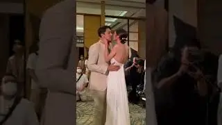 Momen Wedding Kiss Mikha Tambayong & Deva Mahenra 