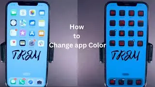 how to change app color on iPhone (2024)