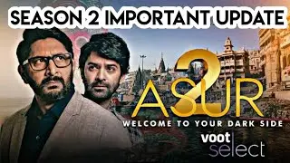Asur Season 2 Update | Asur Season 2 Release Update | Asur Season 2 | Voot Select |