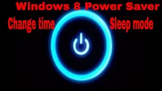 How to change laptop sleep settings windows 8