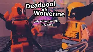 Deadpool VS Wolverine | Lego Stop-Motion