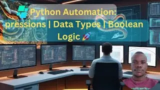 Python Automation 2024: Expressions, Data Types, & Boolean Logic 🚀