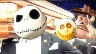 The Nightmare Before Christmas - Coffin Dance Meme Astronomia Song COVER