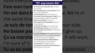 TEF expression orale B2+ #frenchvocabulary #learnfrench #tefcanada  # #speakfrenchfluently #french