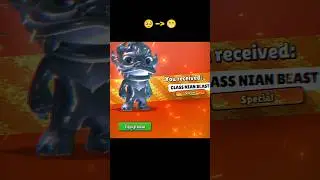 Finally! Got Glass Nian Beast🔥 #shorts #stumbleguys