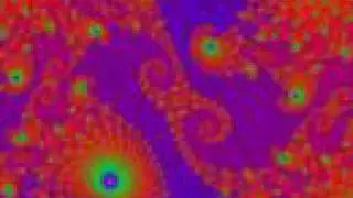 Mandelbrot fractal, zoom into Seahorse valley