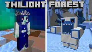 Гайд по Twilight Forest 1.16.5 #4 Королева и Йети