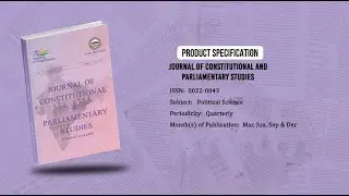 Journal of Constitutional and Parliamentary Studies | Journals | Prints Publications