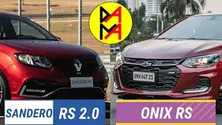 Sandero RS 2.0 2021 vs Onix RS 2021! Esportivo Raíz vs Esportivado! Fevereiro 2021! Vai de Qual?