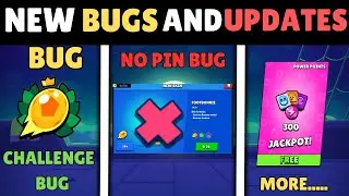 New Bugs and Updates in Brawl Stars | New Free Rewards in Brawl Stars | 