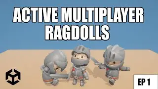 Tutorial: Active Ragdoll Multiplayer EP1  (Offline ragdoll setup sort of like Gang Beasts)