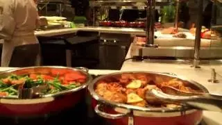 Harmony of the Seas'  new and improved Windjammer Buffet  !