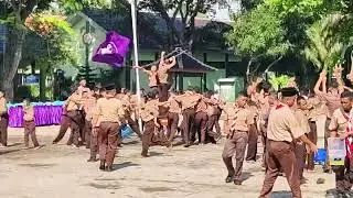 Penutupan Kegiatan Pramuka Sebelum kegiatan Ujian Pesantren Al-Ishlah Tajug