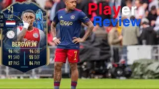 WHAT A BEAST! 91 TOTS Steven Bergwijn player review. -Fifa 23 Ultimate Team
