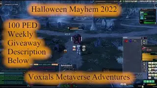 Entropia Universe Halloween Mayhem Cat 01 Voxial Metaverse Adventures