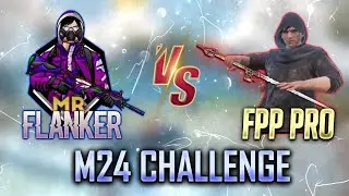 🤬Angry FPP Pro Player Challenged Me For 1v1| 1v1 M24 Challenge | 1st FPP Match Ever 🥵| FPP Hacks ⚡