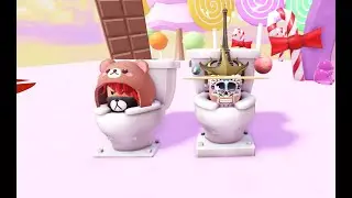 Гоняем за скибиди туалетов!! (с Андре) ------------------Skibi Toilets Race Roblox------------------