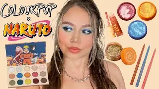 COLOURPOP X NARUTO COLLECTION | SWATCHES, REVIEW + TUTORIAL | Makeupbytreenz