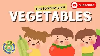 Vegetables for Kids | English Vocabulary | Vegetables in English | Listening and Vocabulary