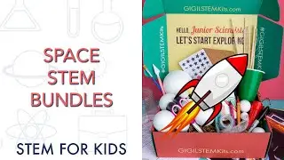 Space Themed STEM Bundle | STEM for Kids | Engineering for Kids | Science for Kids