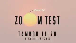 Tamron 17-70 f2.8 Sony Zoom Quality Test| A6400 | 4K Video | Secret Beach