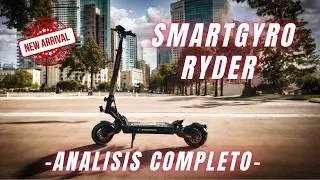 🏆 SMARTGYRO RYDER | Nuevo patinete eléctrico DEPORTIVO | Review