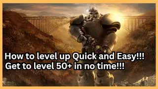 How to level up in Fallout 76 in 2024 QUICK and EASY!!!
