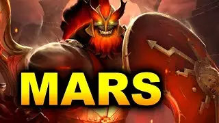 90% DAMAGE REDUCTION GOD TANK FRONTLINER -  Mars Offlane Guide  - Dota 2 - Patch 7.28b