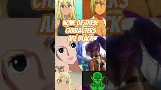 These Anime Characters ARE NOT BLACK they are GYARU Waifus 