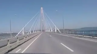 Владивосток. Русский мост на авто