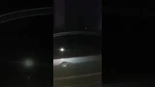 prova lampeggianti della nostra auto di servizio
