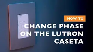 How to change phase on the Lutron Caseta ELV+ PD 5NE Smart Home Connected Dimmer Switch