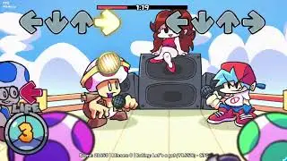 Friday Night Funkin' Super Funkin' Galaxy V2 - Toad Brigade