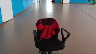 катаемся на креслах челендж!!!