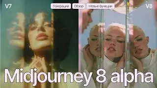 Midjourney 8: Честный обзор новой версии! Тестирую на генерациях
