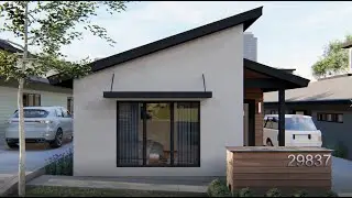 NARROW LOT HOUSE PLAN 963-00430